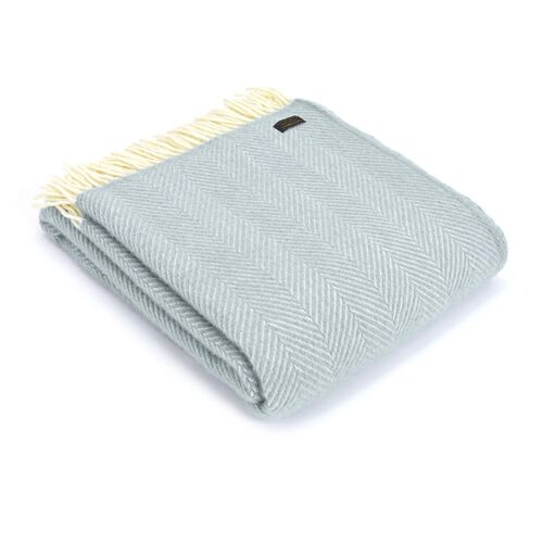 Tweedmill Pure New Wool Fishbone Throw